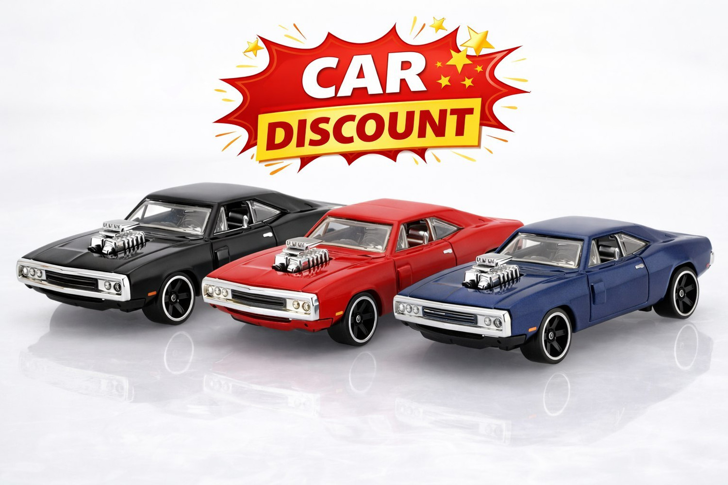 Image of Glenston FF7 Premium Metal Diecast Car 1:64 Mini Sports Car Model Toy Vehicle for Kids 3+ (Black, Pack of: 1)