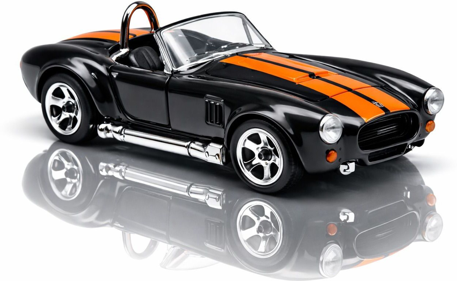Image of Glenston FF7 Premium Metal Diecast Car 1:64 Mini Sports Car Model Toy Vehicle for Kids 3+ (Black, Pack of: 1)