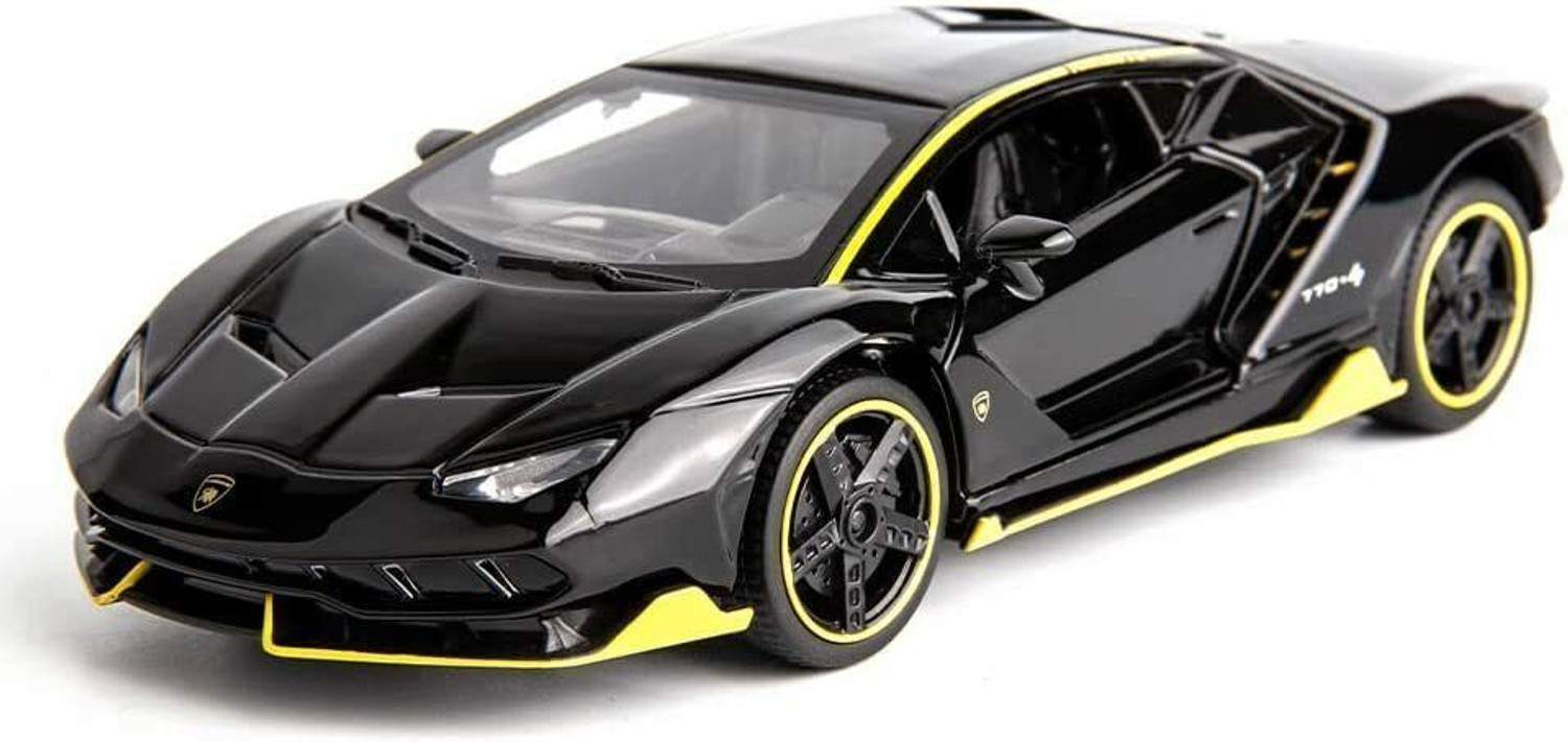Image of AK10ZONE Lamborghini LP770 Alloy Die-cast Collectible Pull Back Model Car 1:32 (Multicolor, Pack of: 1)