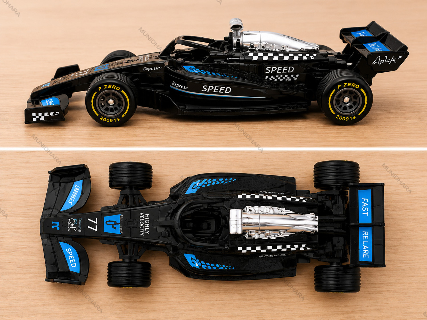 Image of munidhara F1 Formula One Race Car Metal Model Gift for Kids & Display (Multicolor, Pack of: 1)