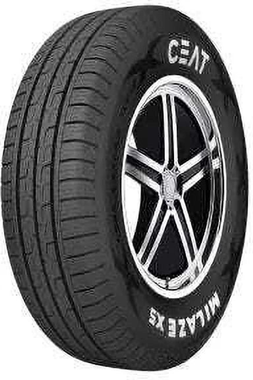 Image of CEAT 165 /80R14 MILAZE X3 TL 85S N 4 Wheeler Tyre (165 /80R14, Tube Less)