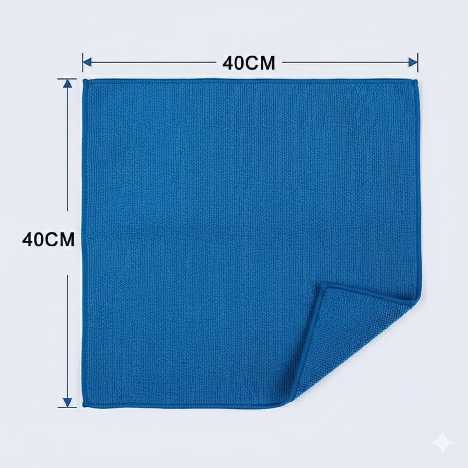 Image of DETAILZ Microfiber, Fabric Vehicle Washing Cloth (Pack Of 5, 350 GSM)