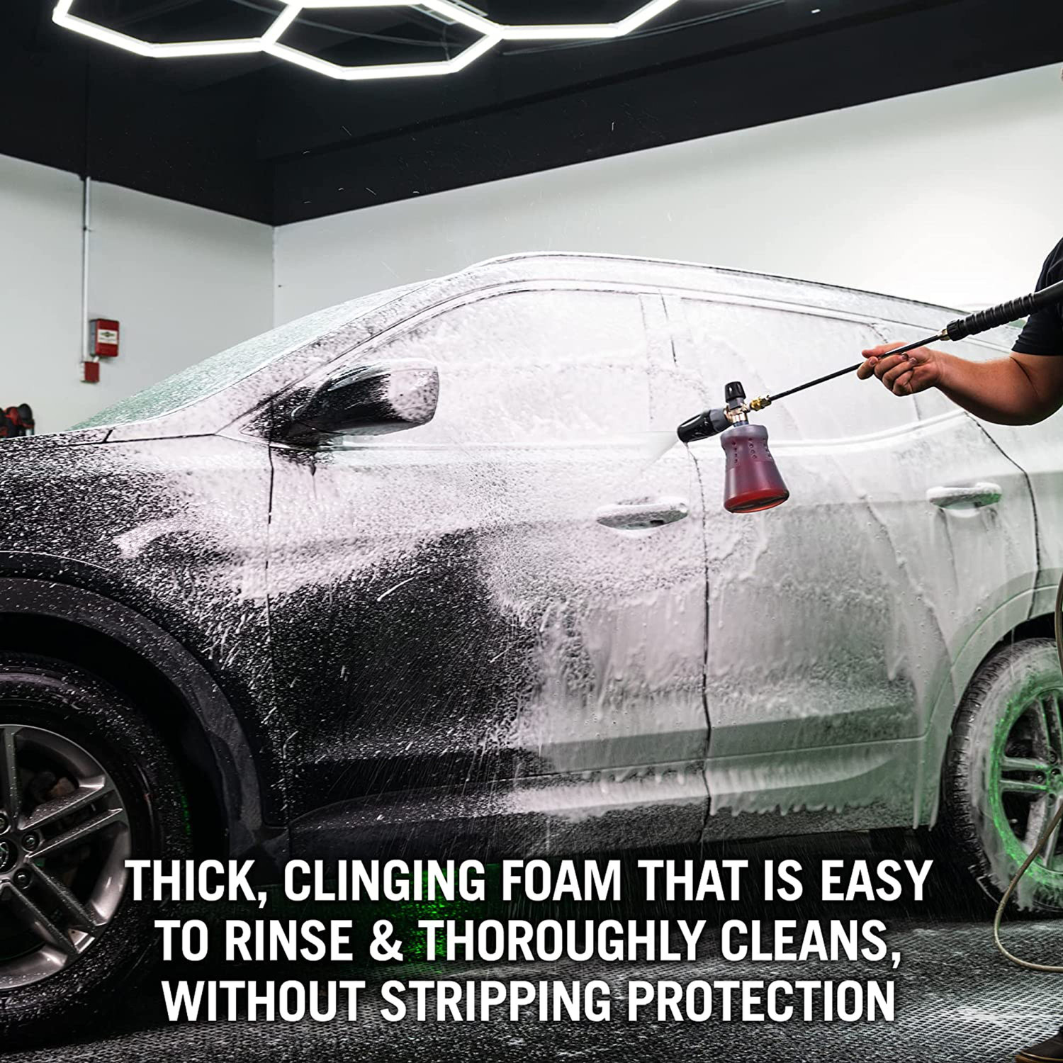 Image of M&C Extra Snow Foaming Bike Wash Shampoo Car Washing Liquid (5000 ml)