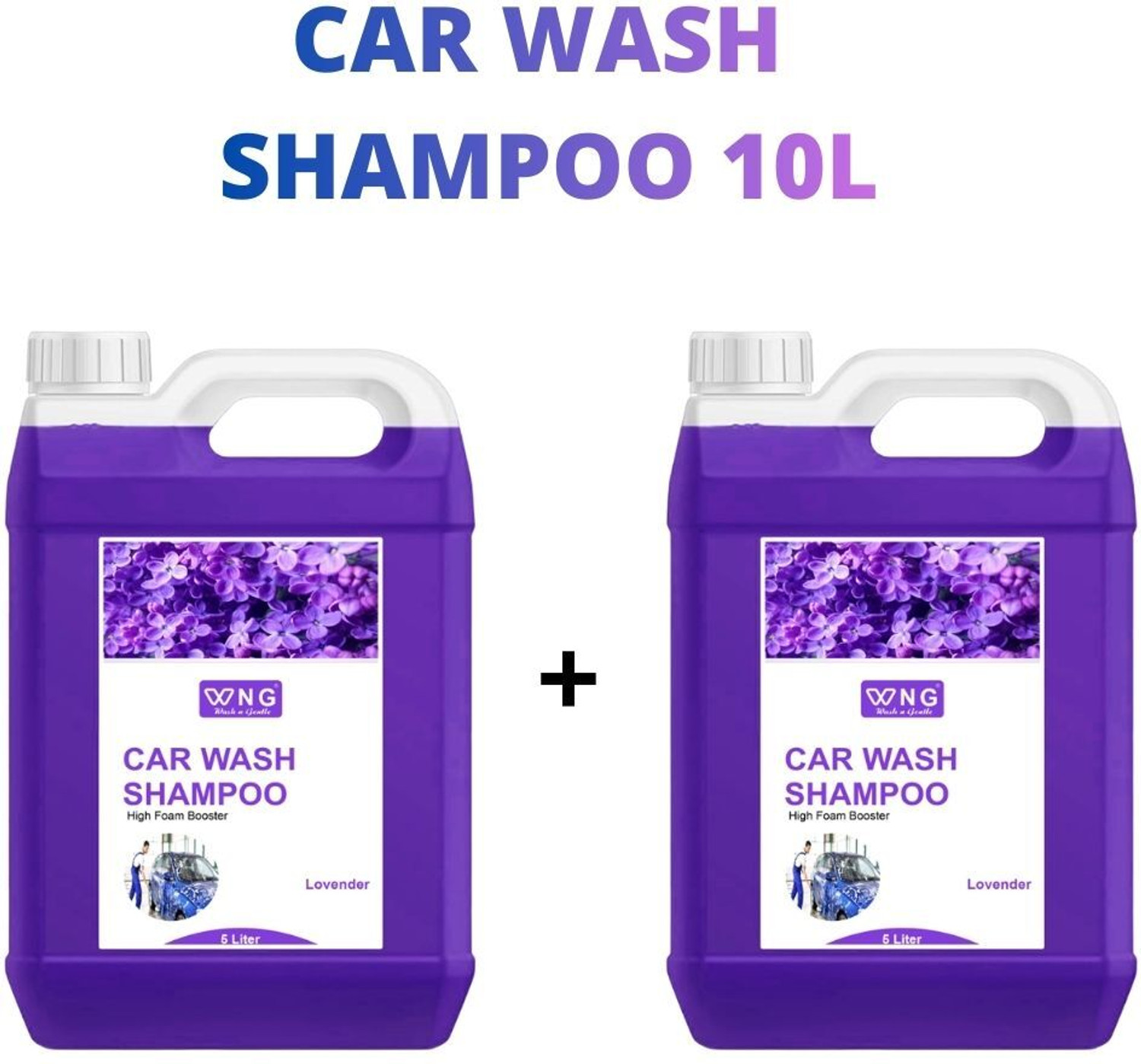 Image of DHRIX Car wash Shampoo (500 ml) | High Foam for Deep Cleaning Car Washing Liquid (500 ml)
