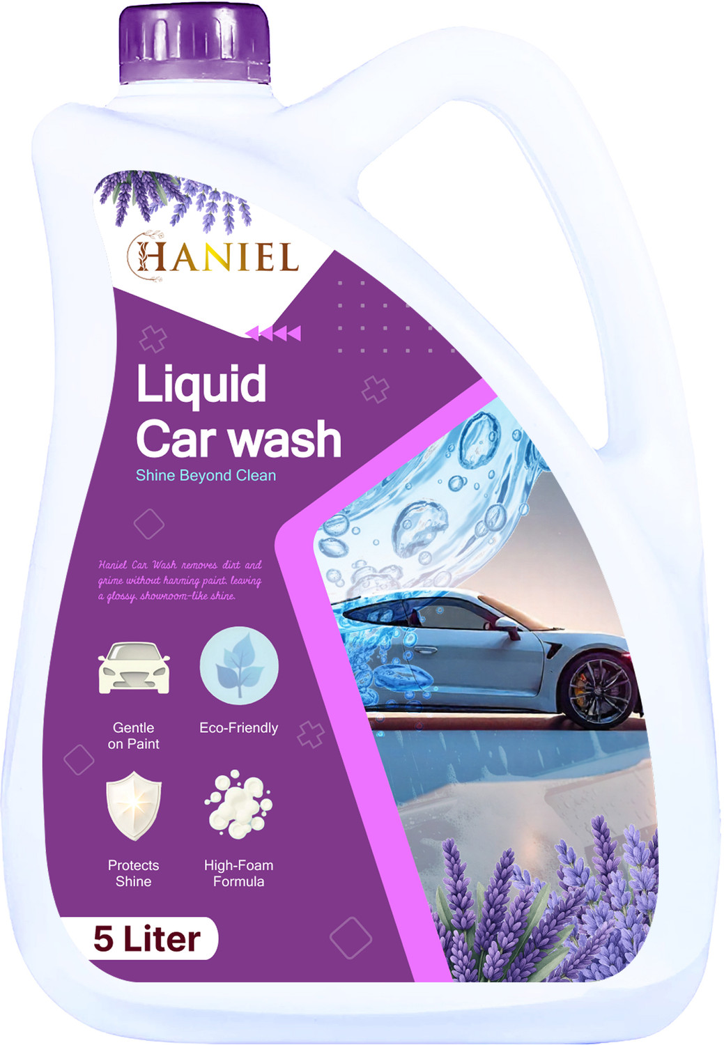 Image of M&C Extra Snow Foaming Bike Wash Shampoo Car Washing Liquid (5000 ml)