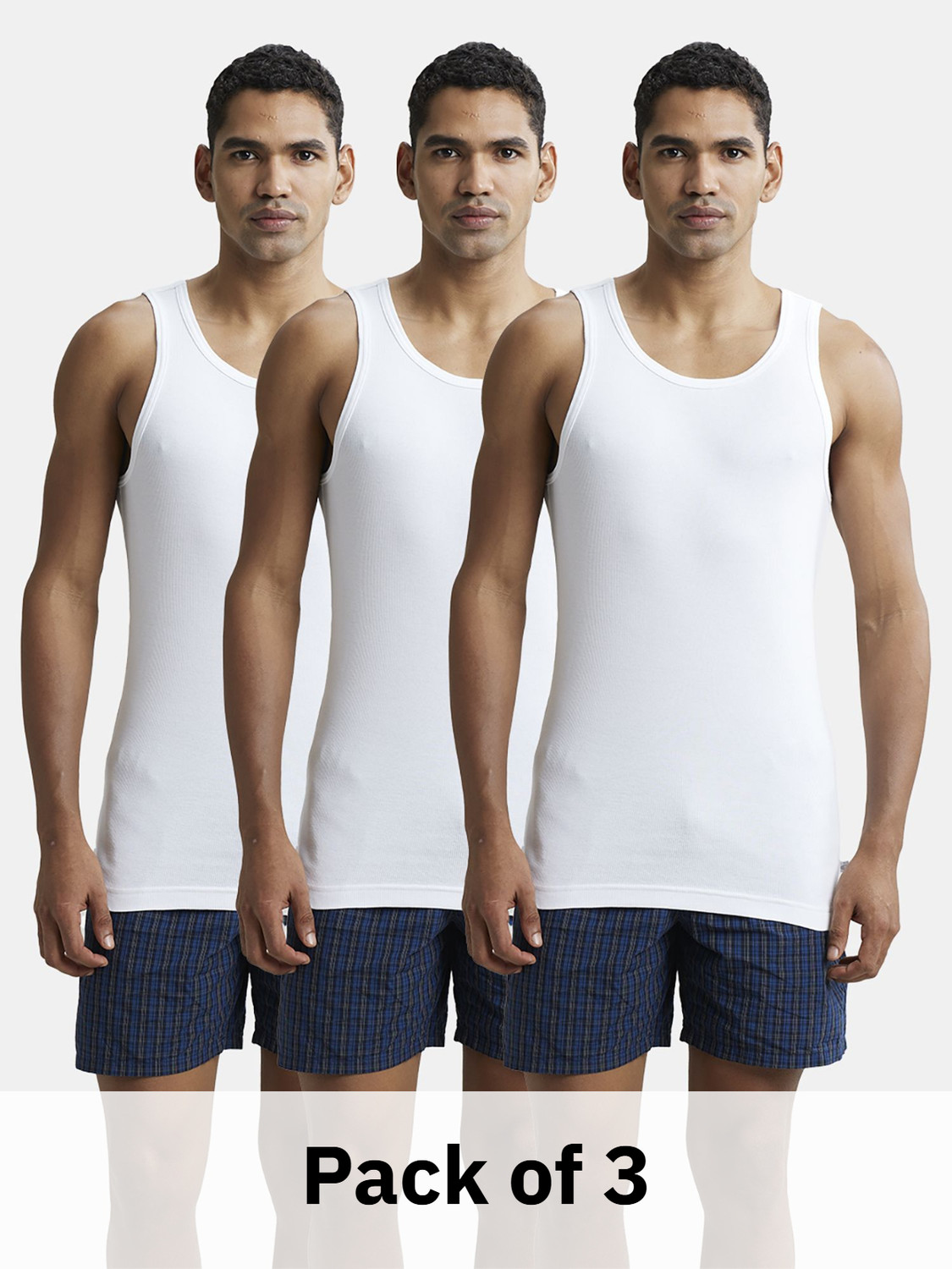 Image of JOCKEY Pack of 2 8823 Men Vest