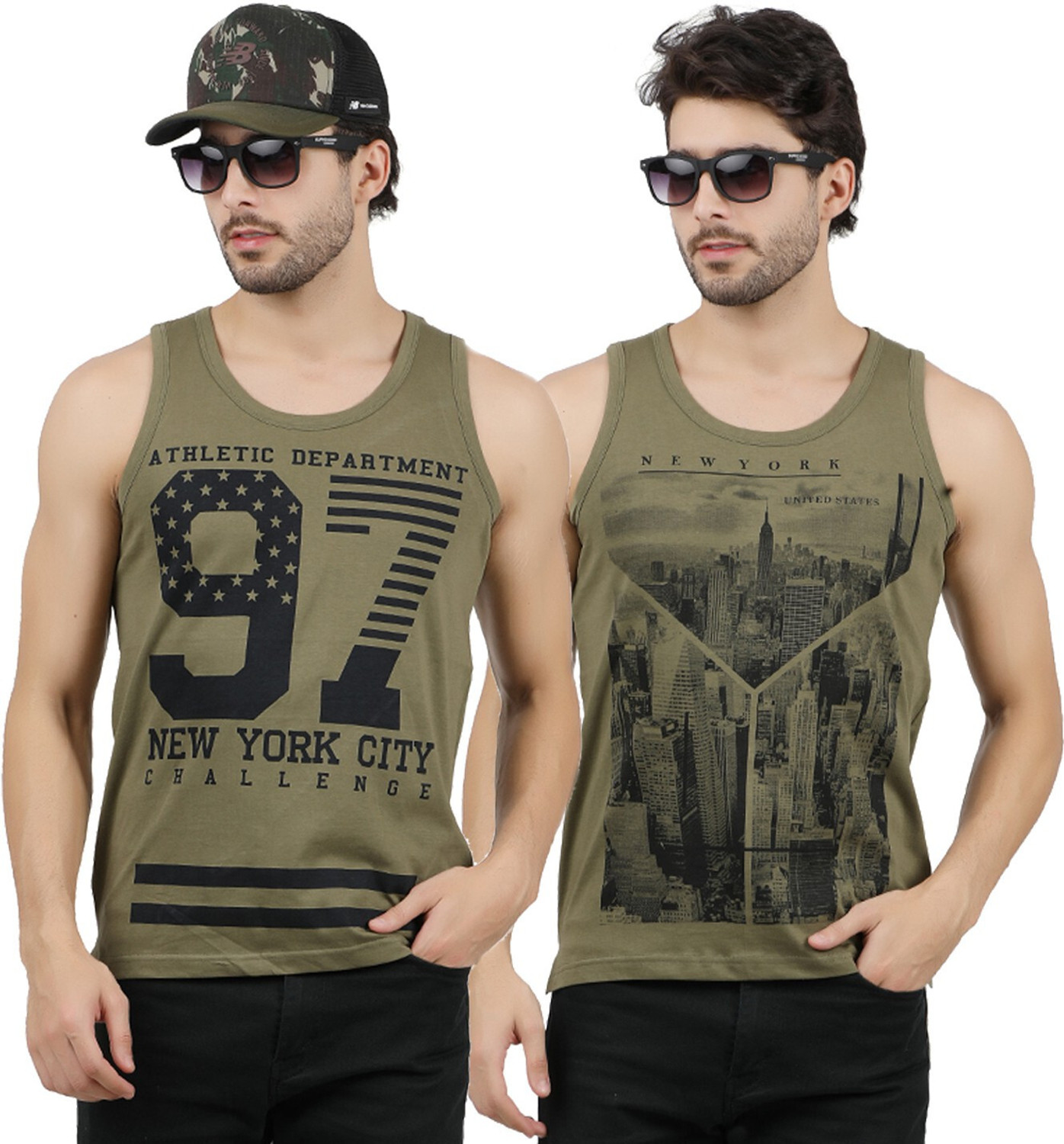 Image of TRIPR Pack of 2 Men Vest