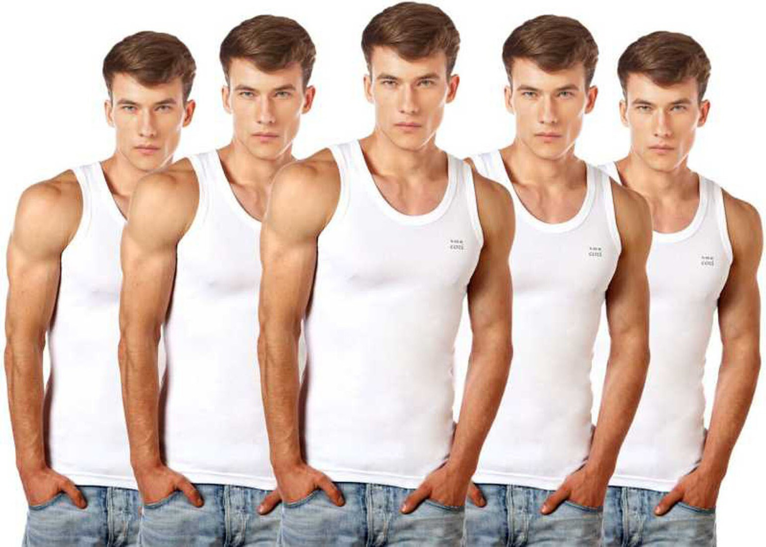 Image of LUX cozi Pack of 3 Men Vest
