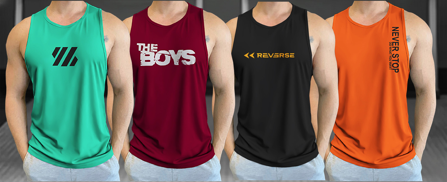 Image of Jicks Pack of 2 Men Vest