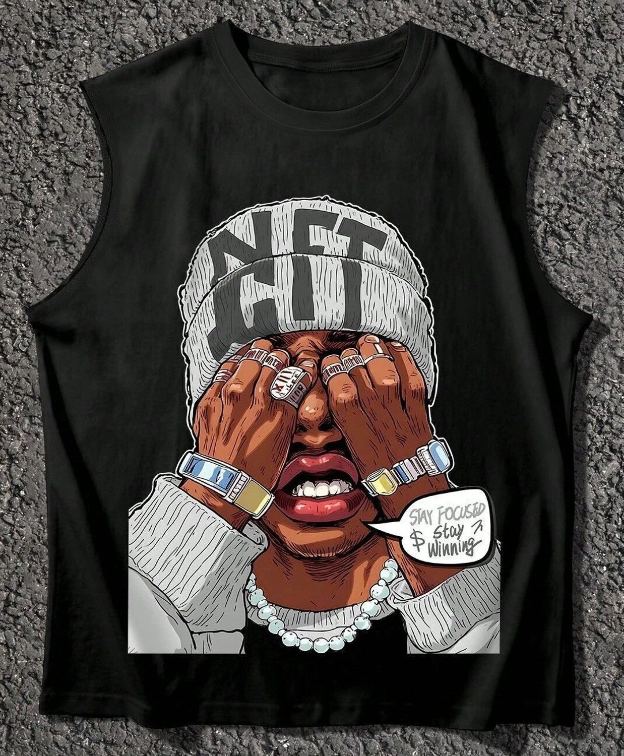 Image of ERAGON FASHION Gym Casual Printed Men Vest