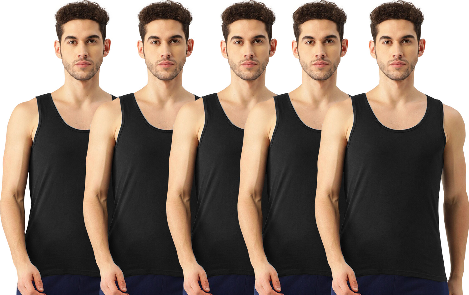 Image of Jicks Pack of 2 Men Vest