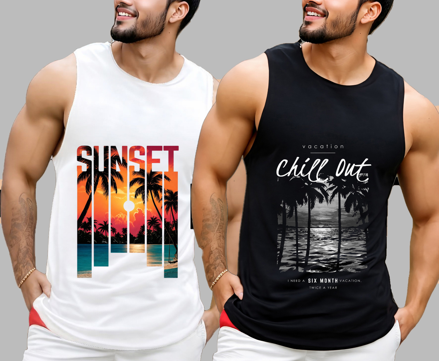 Image of Bike Pack of 3 Men Vest