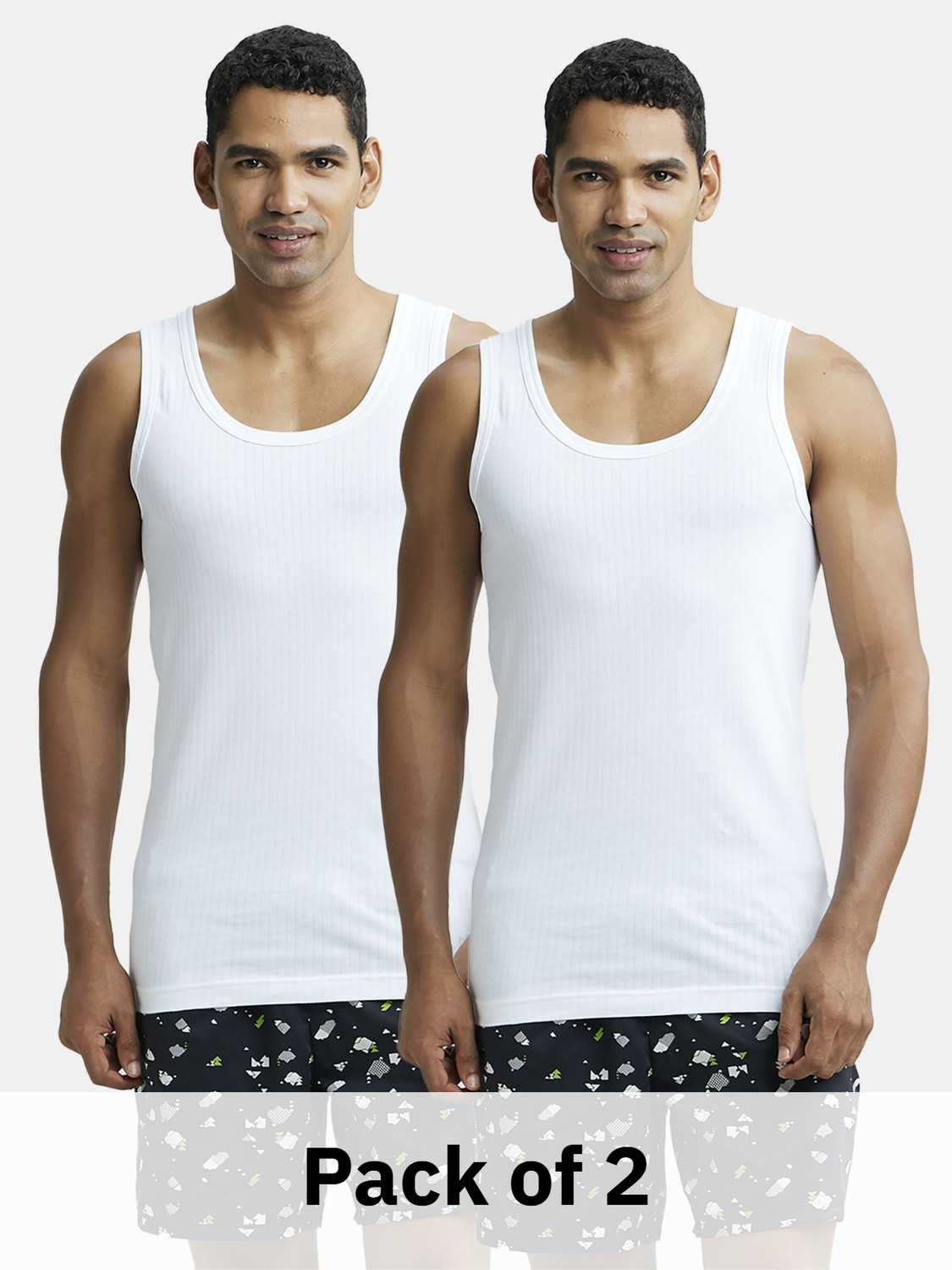 Image of JOCKEY Pack of 2 8823 Men Vest