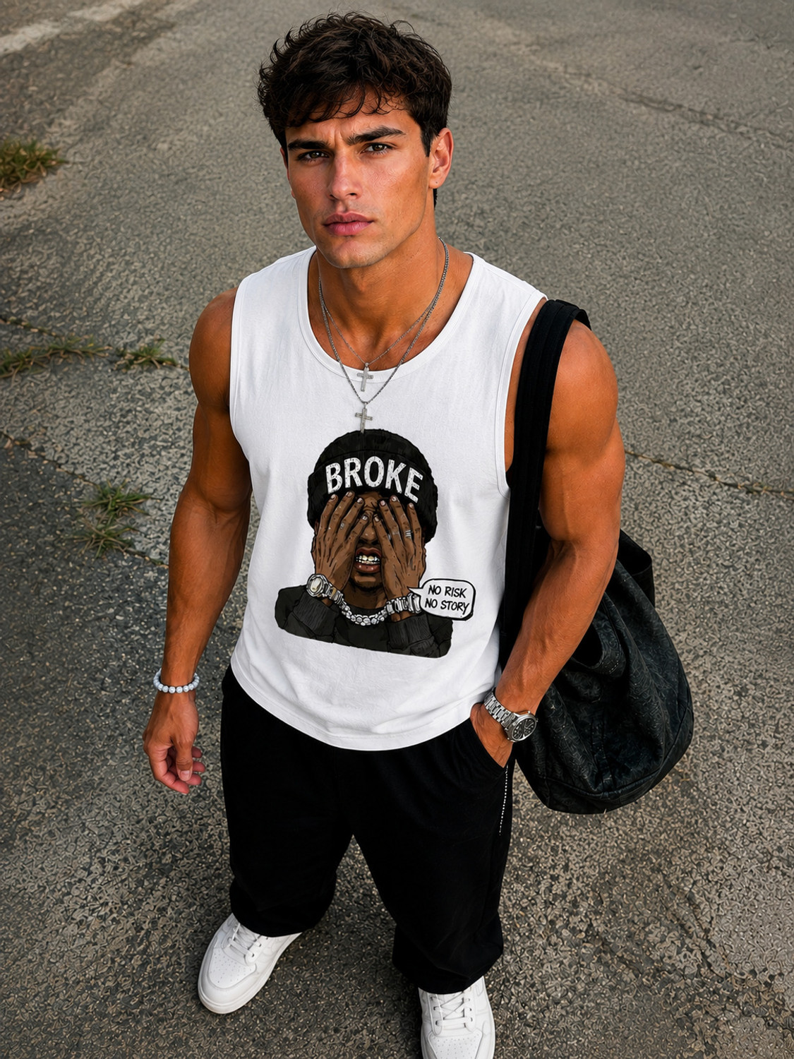 Image of t-hustler Men Vest