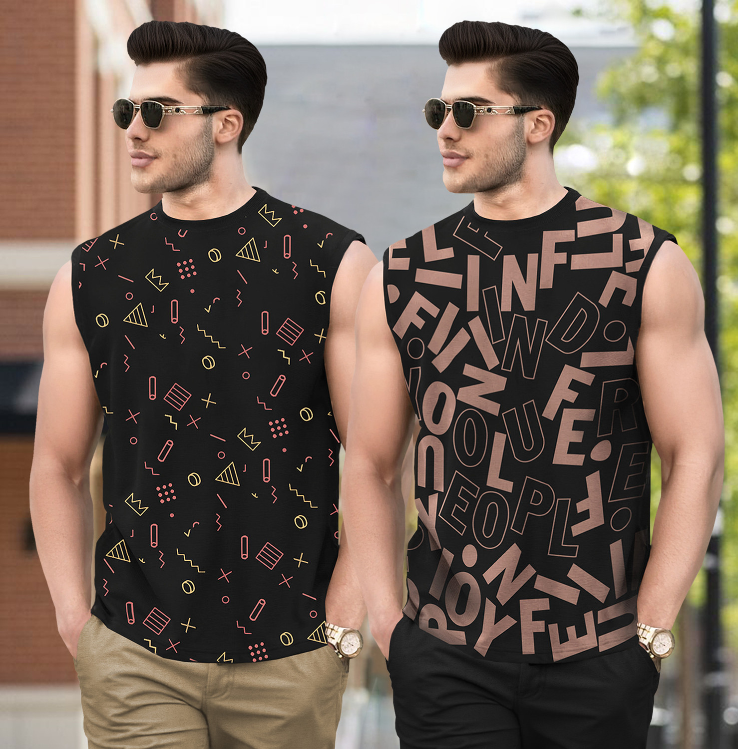 Image of TRIPR Pack of 2 Men Vest
