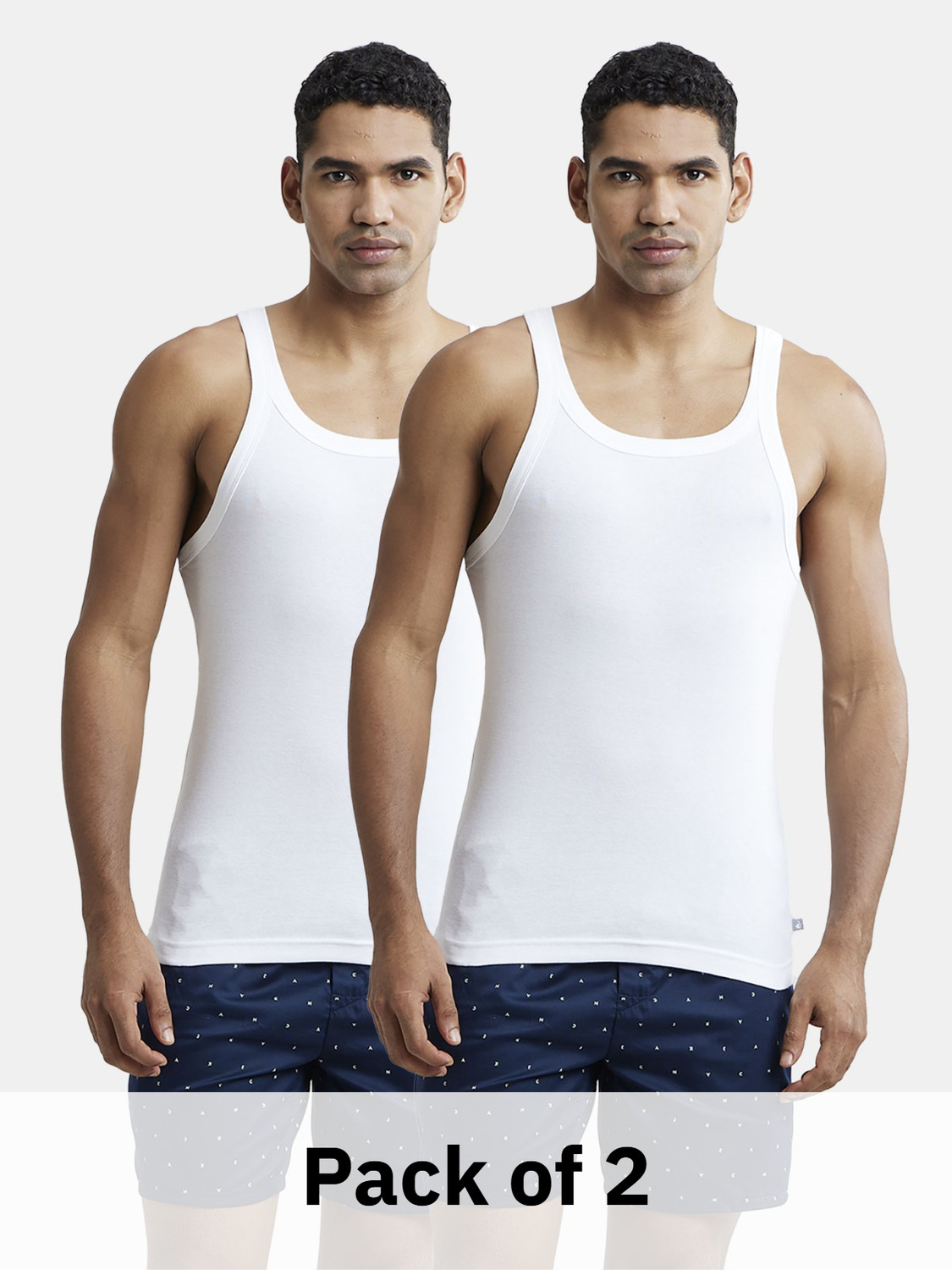 Image of JOCKEY Pack of 3 Men Vest