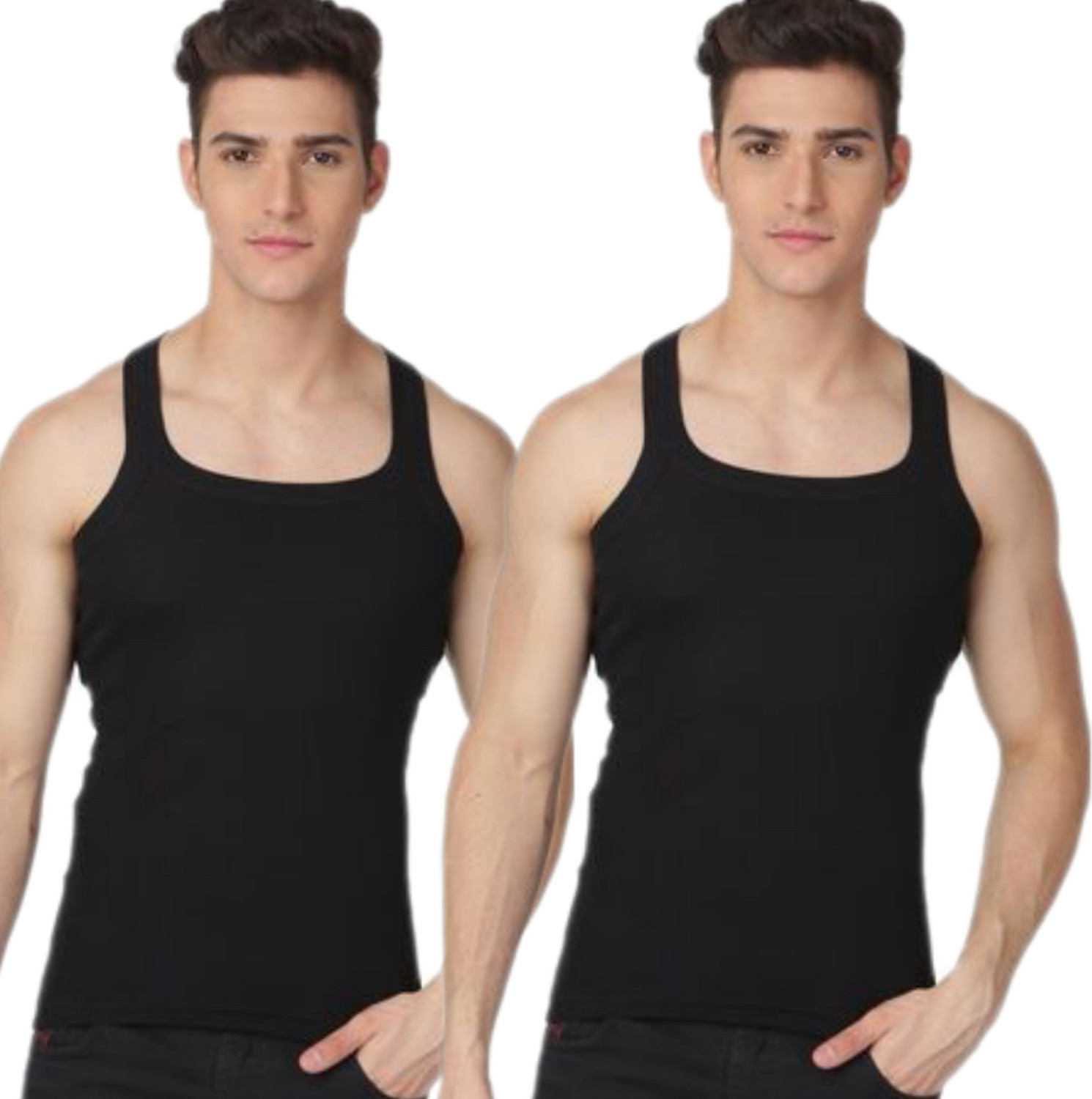 Image of Jicks Pack of 2 Men Vest