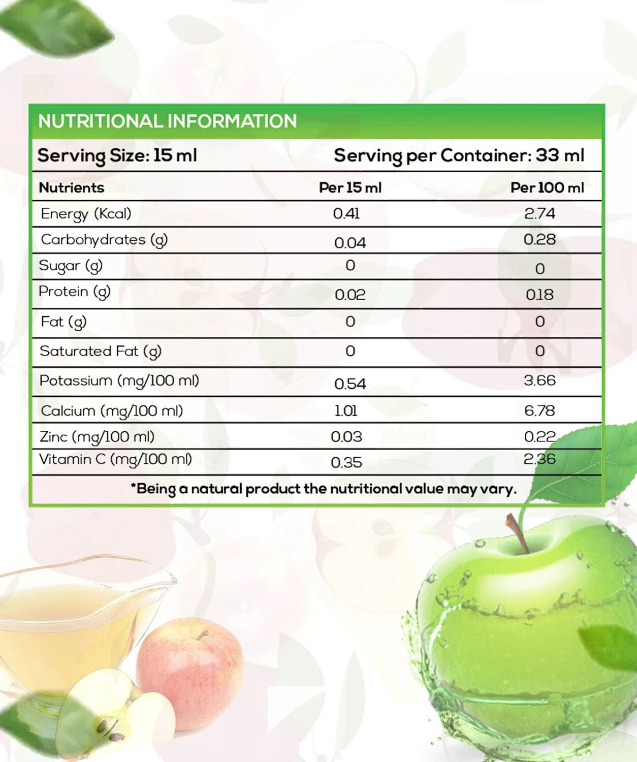 Image of NutroVally Apple Cider Vinegar forApple Cider Vinegar Wellness Tonic Weight Loss | Vinegar (2 x 500 ml)