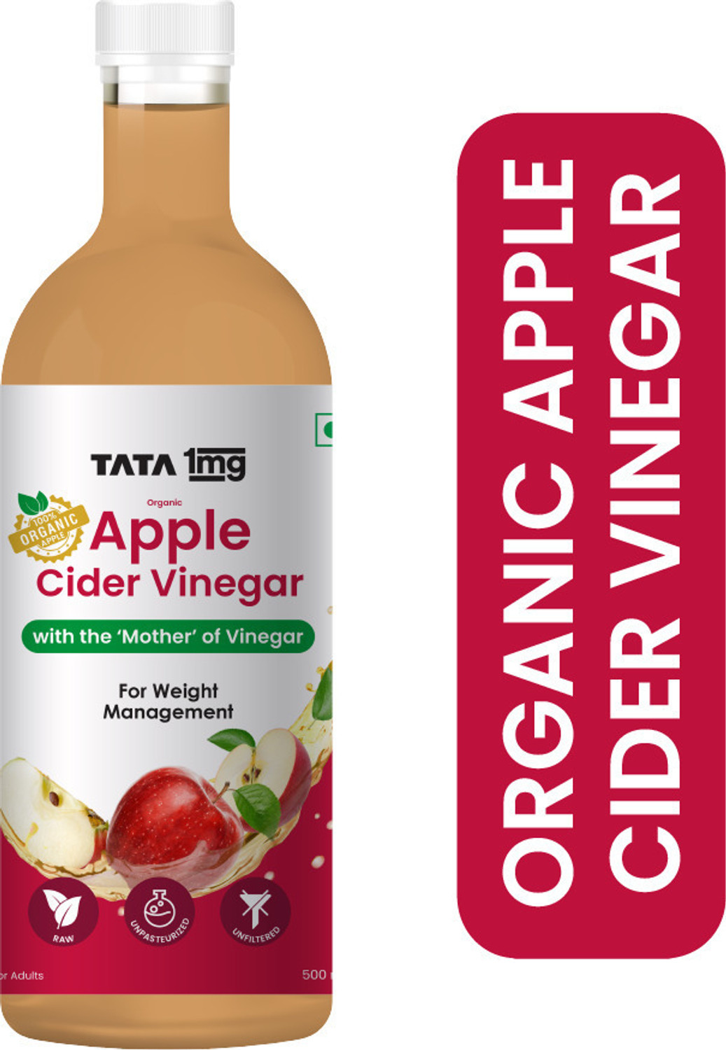 Image of NutroVally Apple Cider Vinegar forApple Cider Vinegar Wellness Tonic Weight Loss | Vinegar (2 x 500 ml)