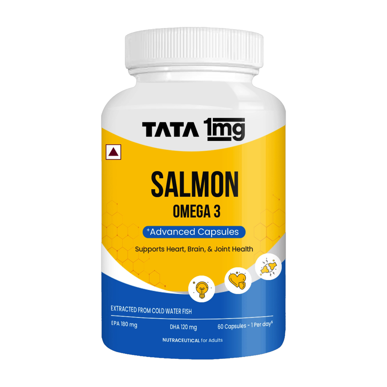 TATA 1mg Salmon Omega 3 Fish Oil 1000mg - Image 1