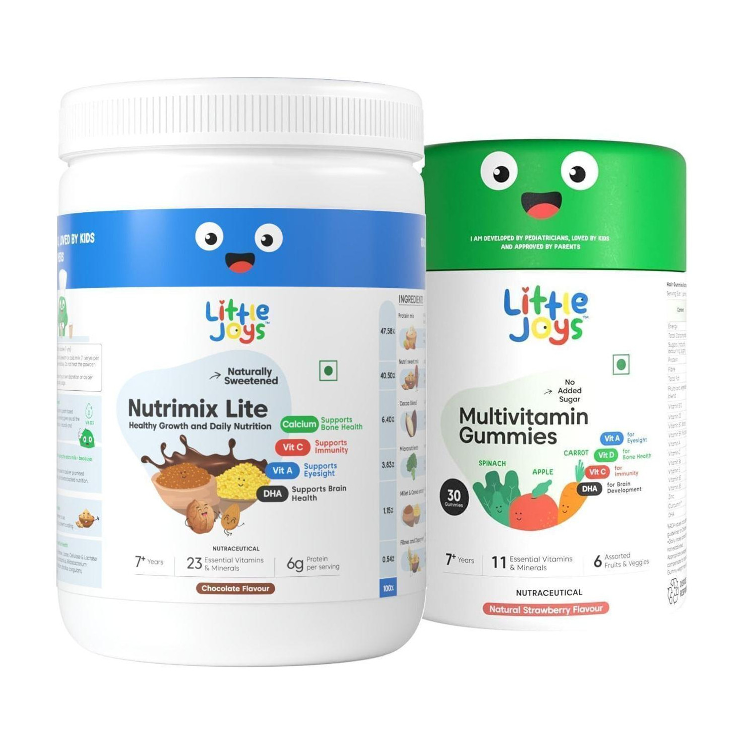 Little Joys Immunity Booster Kit Lite 7+ yrs, 350g - Image 1