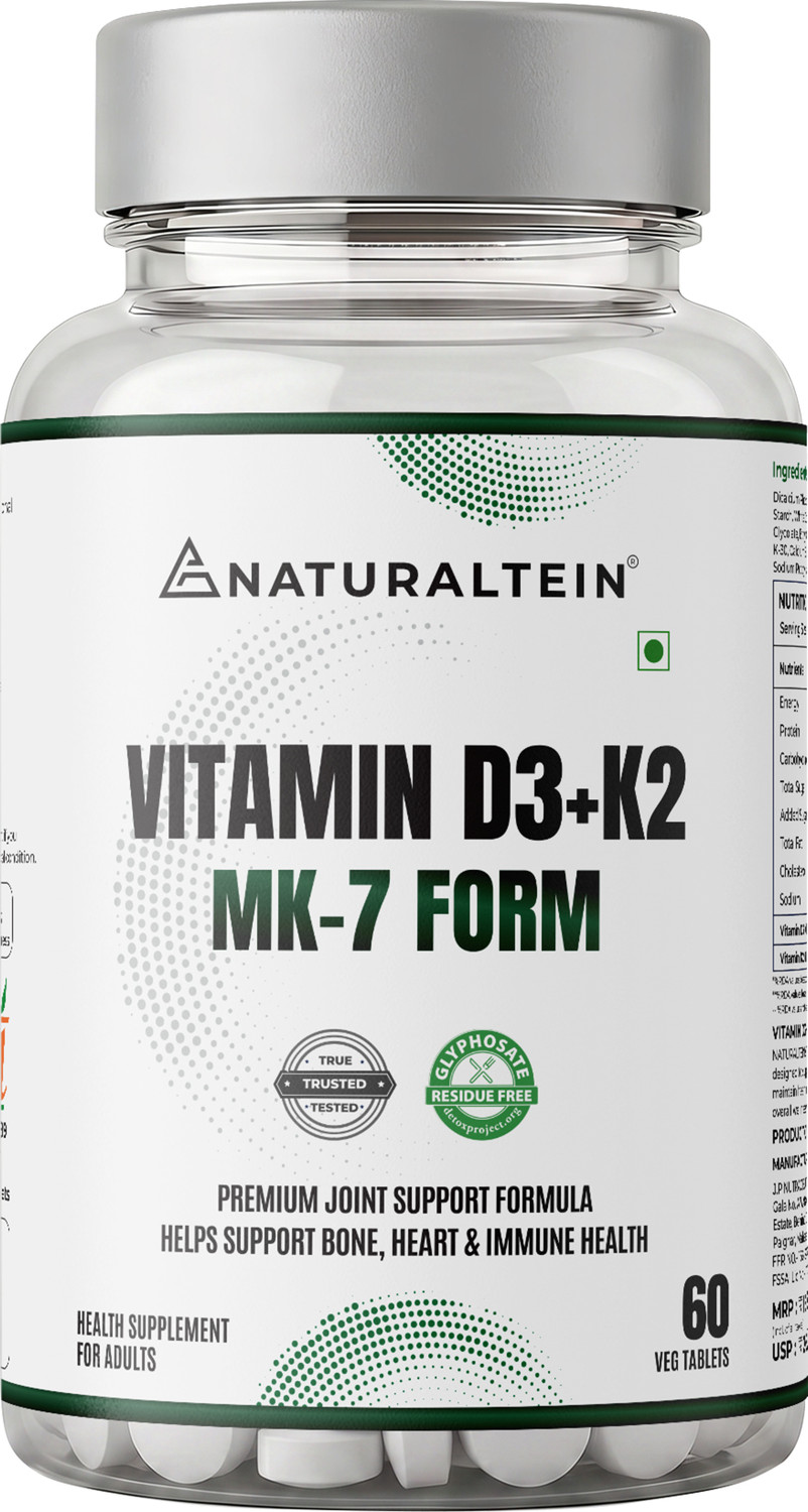 NATURALTEIN Vitamin D3 + K2 Capsules