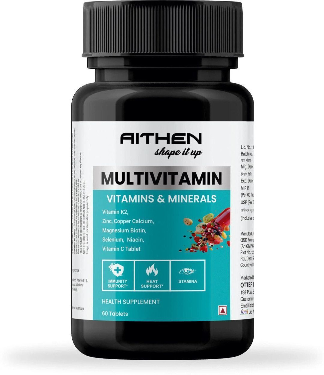 Image of Steadfast NUTRITION Multivitamin MegaPack for Men & Women 13 Vitamins, 9 Minerals (180 Tablets)