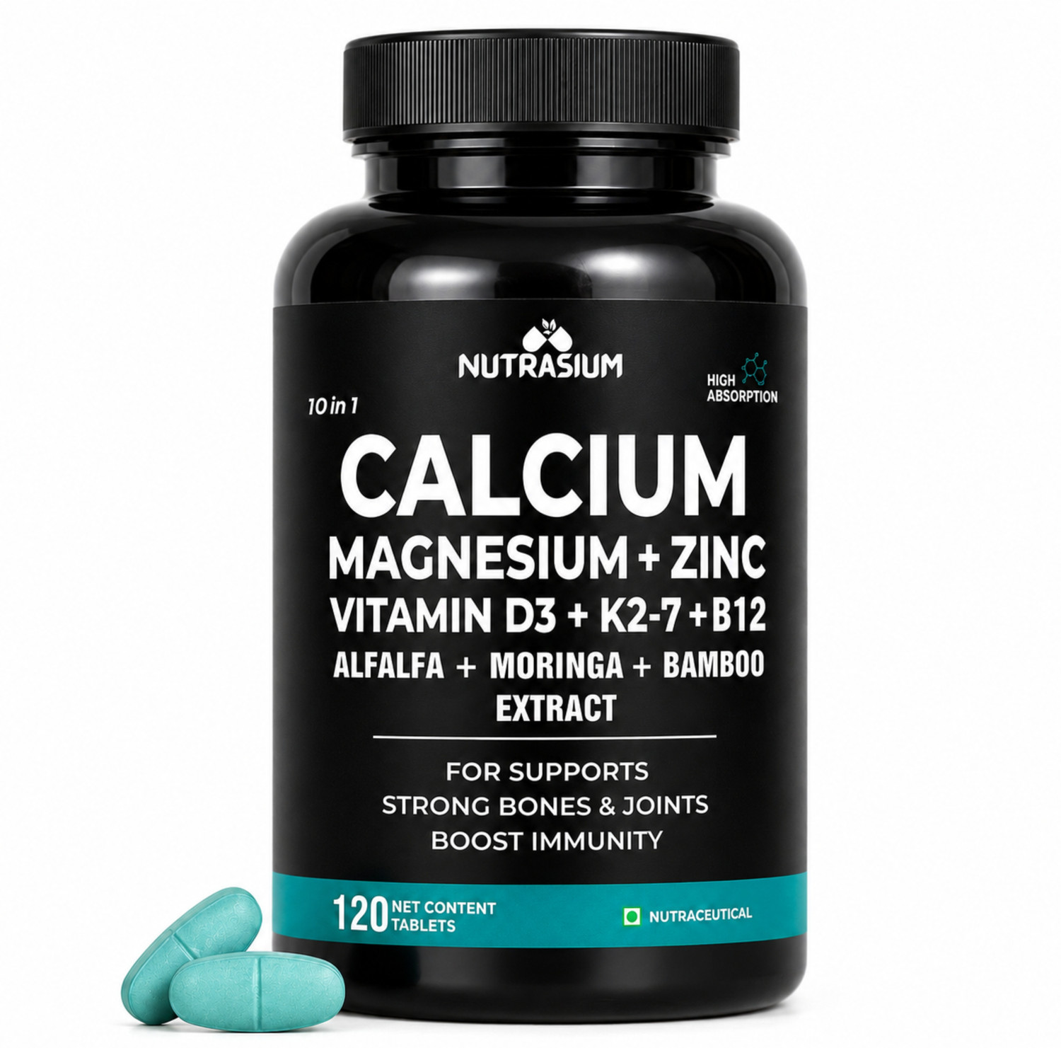 Image of Nutrolis Omega-3 Salmon Fish Oil 2500mg | Supports Heart Health | 1080mg EPA & 720mg DHA (60 Capsules)