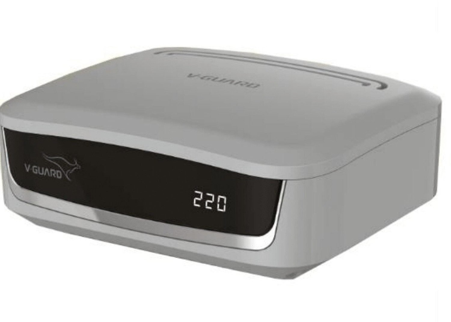 Image of V-Guard VWI 400Smart with Digital Display for 1.5 Ton Inverter A.C (130V To 280V) Voltage Stabilizer (White)