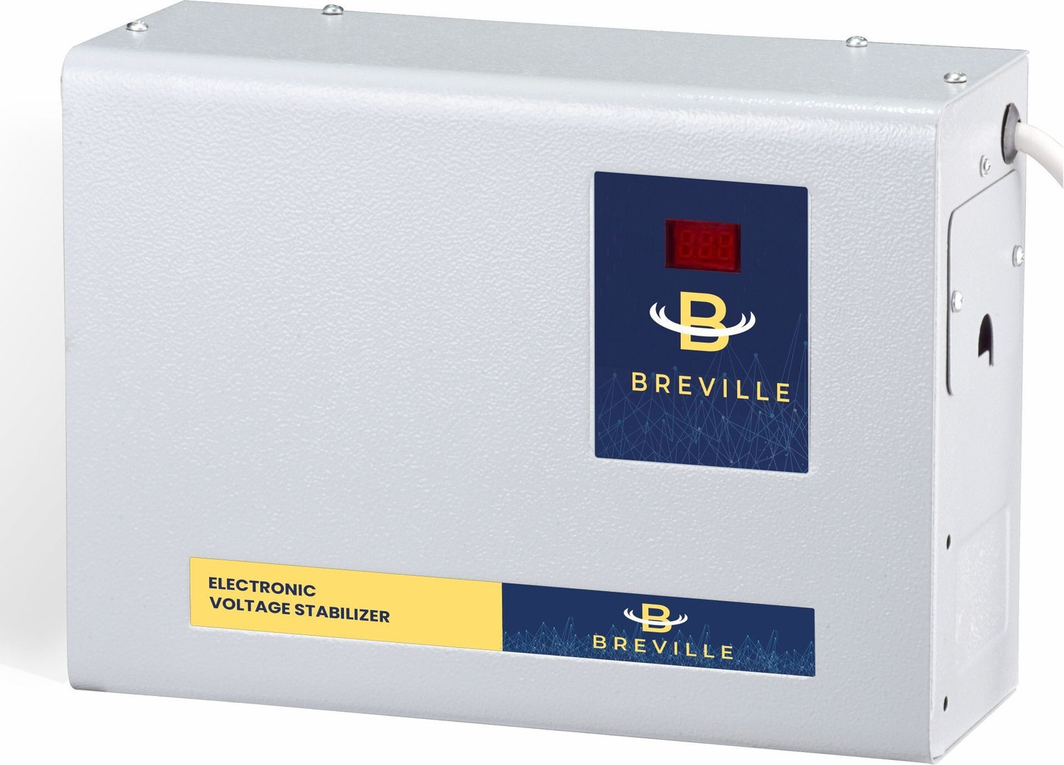 Image of Breville VS5130 Voltage Stabilizer (130V to 285V) 5kVA Wide Working Range best for Inverter AC, Split, Windows AC for 2.2 Ton (Grey)