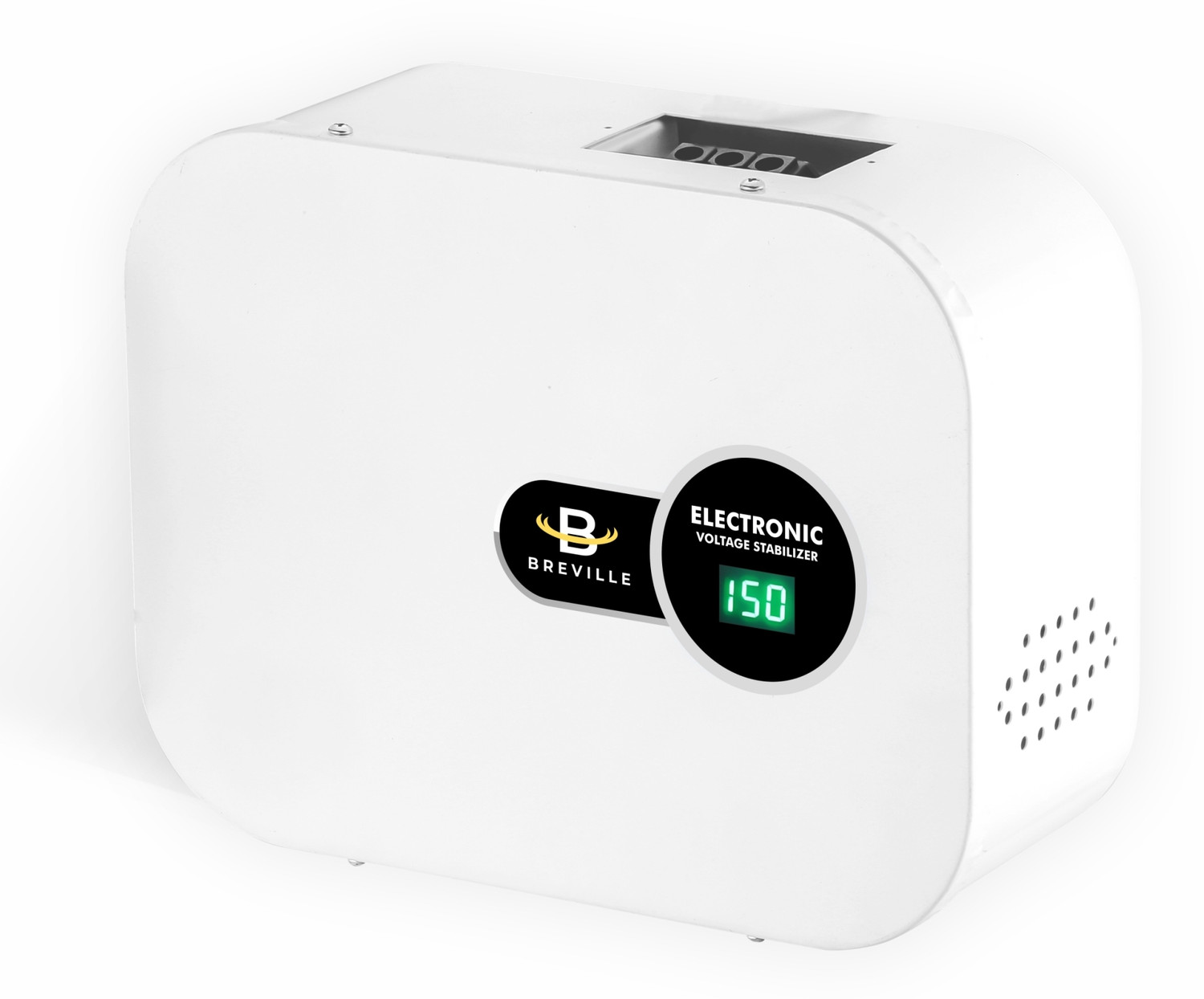 Image of Breville VS5130 Voltage Stabilizer (130V to 285V) 5kVA Wide Working Range best for Inverter AC, Split, Windows AC for 2.2 Ton (Grey)