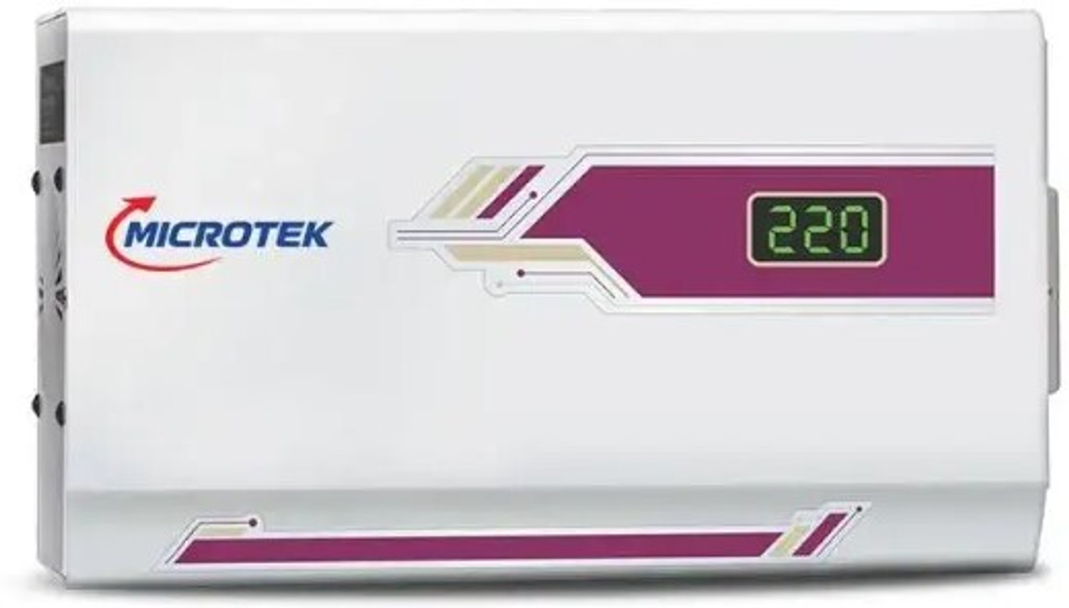Image of ELCON 1.5 Ton AC Stabilizer 4 KVA (130V-290V) Micro Controlled based Automatic Voltage Stabilizer (White)