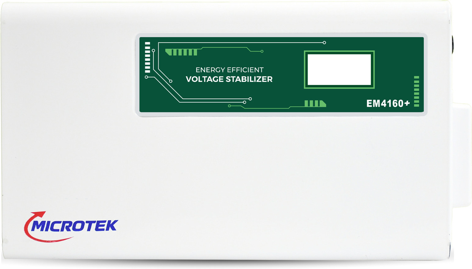 Image of ELCON 1.5 Ton AC Stabilizer 4 KVA (130V-290V) Micro Controlled based Automatic Voltage Stabilizer (White)