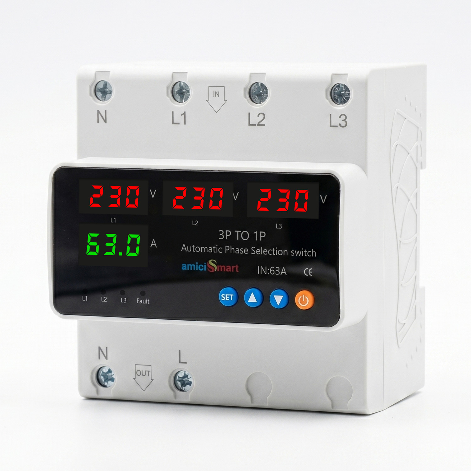 Image of EVEREST EW 300 Used Upto 1 Ton AC Voltage Stabilizer (Working Range : 170 V to 270 V) Upto 1 Ton AC. (White)
