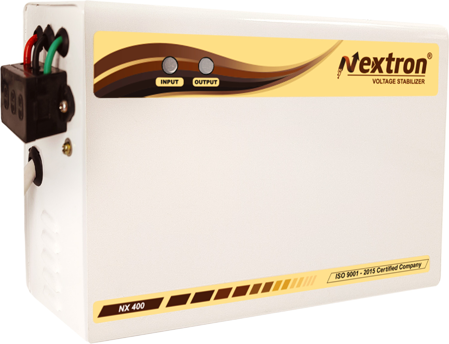 Image of M&M HARIS BLUELAND VOLTAGE STABILIZER 4KVA (140V-280V) Copper Wounded for 1 AC ( Sutabile 1 TON to 1.5 TON AC ) Best for Split AC & Windows AC 3 Years Warranty (White)