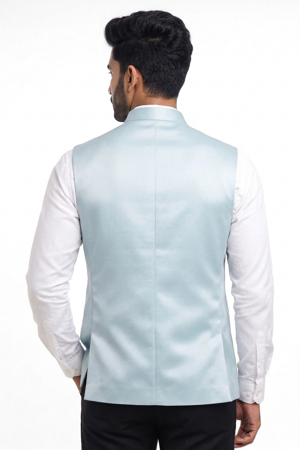 Image of ZYXA Self Design Men Waistcoat