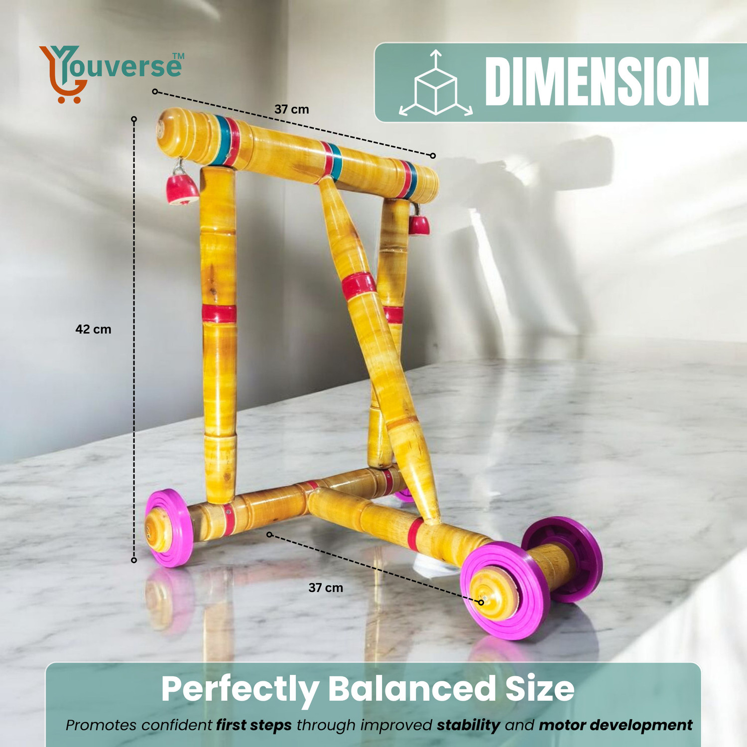 Image of youverse Activity Walker (Gold)