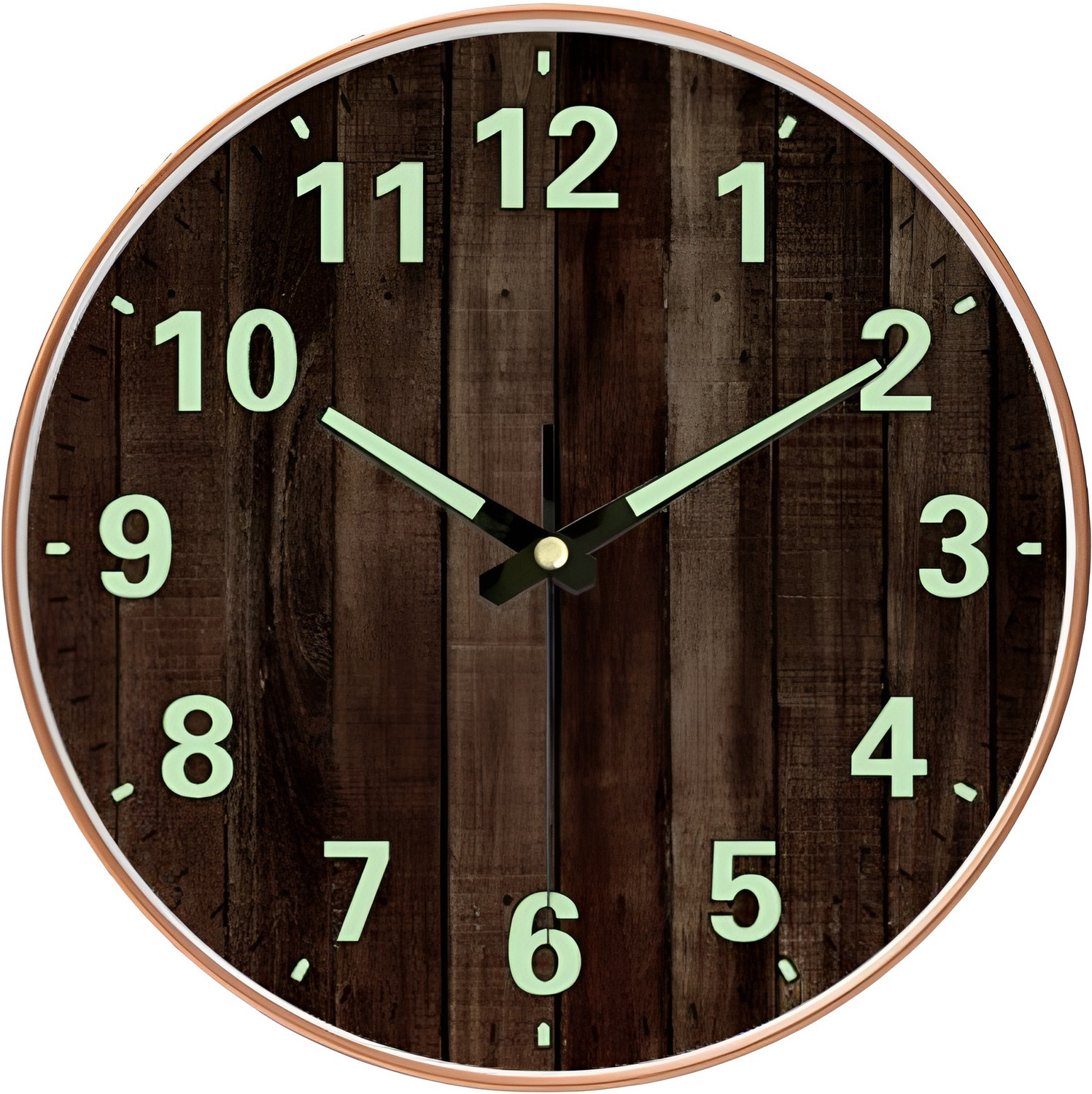 Image of AJANTA Digital 29.5 cm X 40 cm Wall Clock (Black, With Glass, Standard)