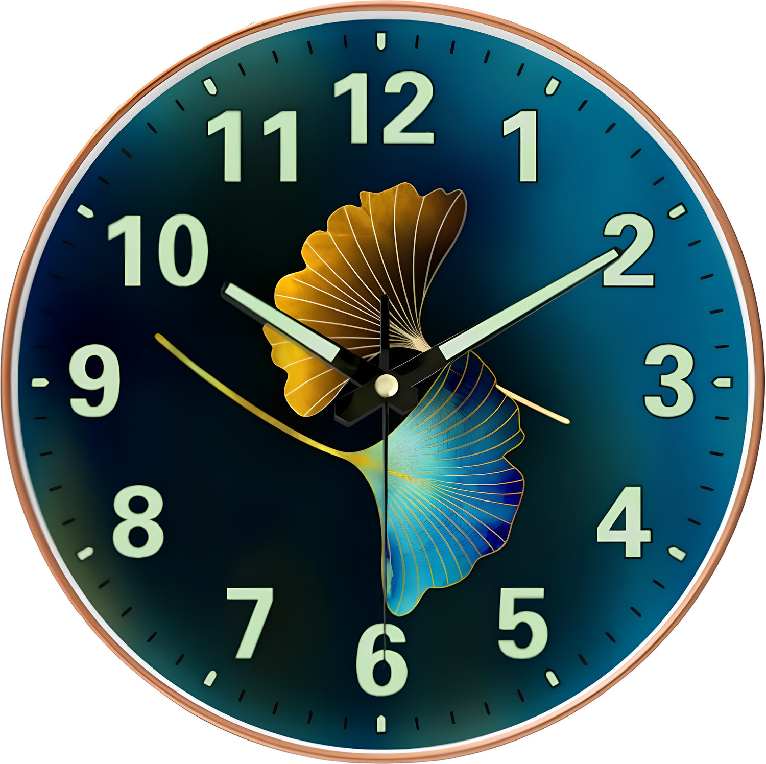 Image of AJANTA Digital 29.5 cm X 40 cm Wall Clock (Black, With Glass, Standard)