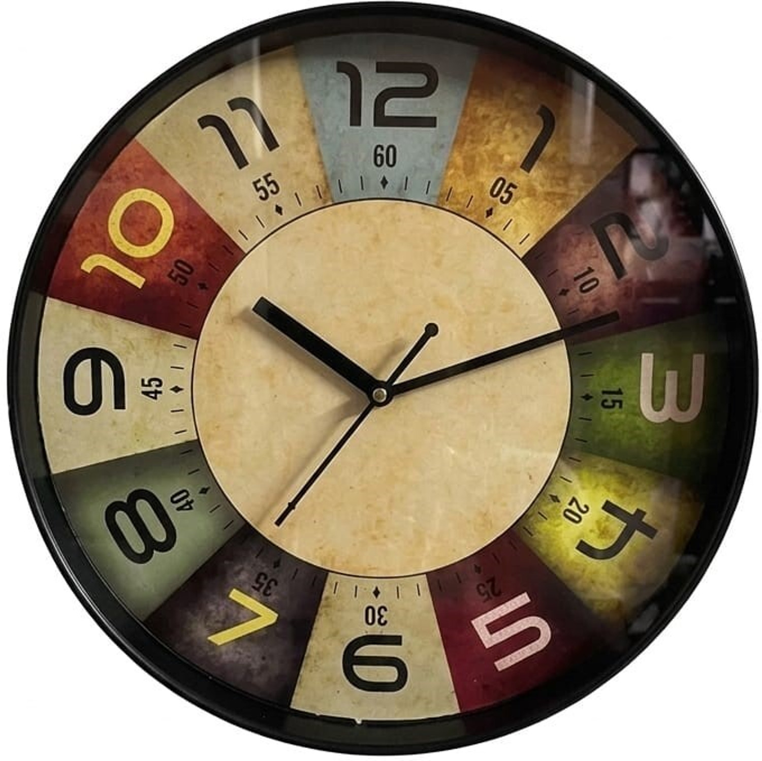 Image of AJANTA Digital 29.5 cm X 40 cm Wall Clock (Black, With Glass, Standard)