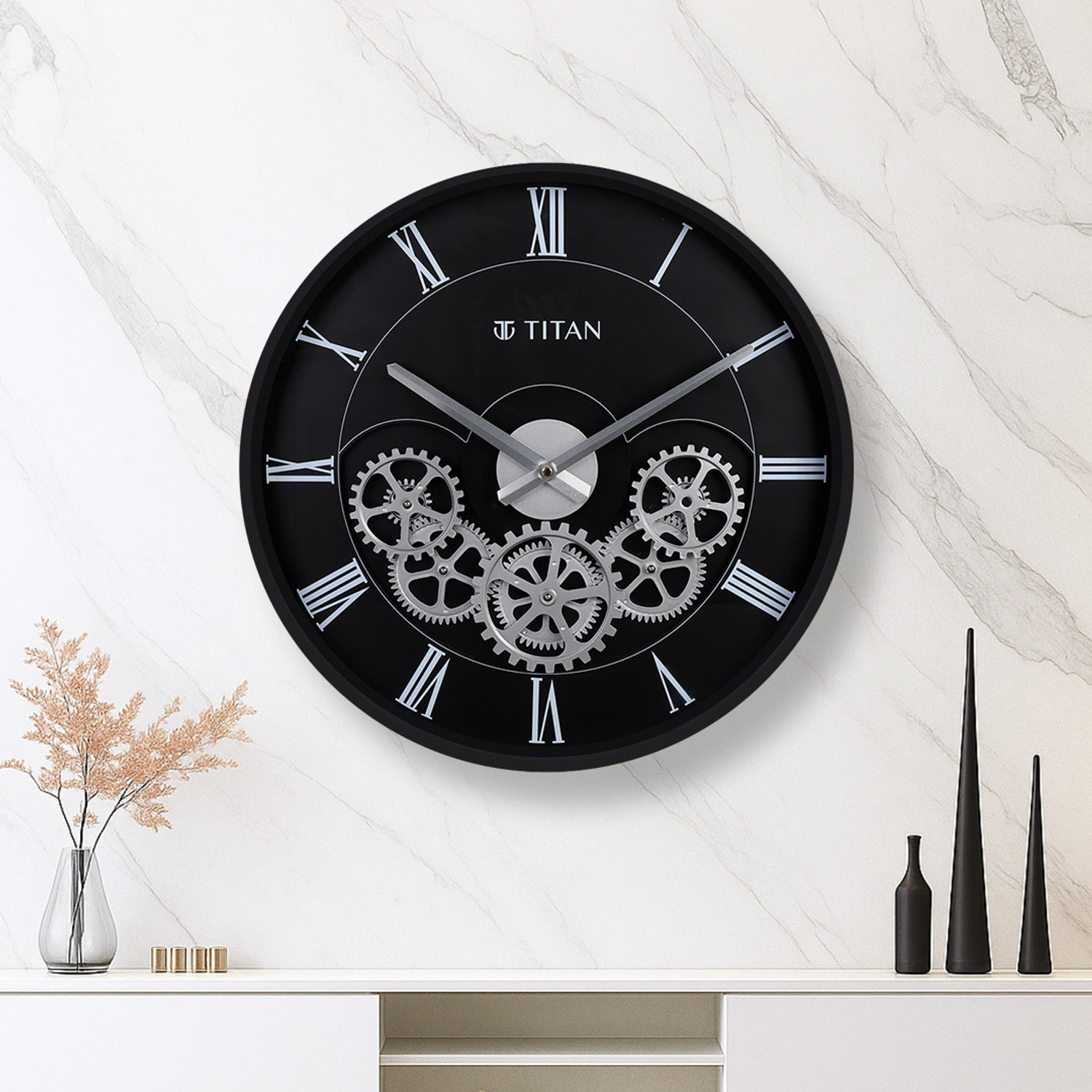 Titan Analog 43 cm Wall Clock - Image 1