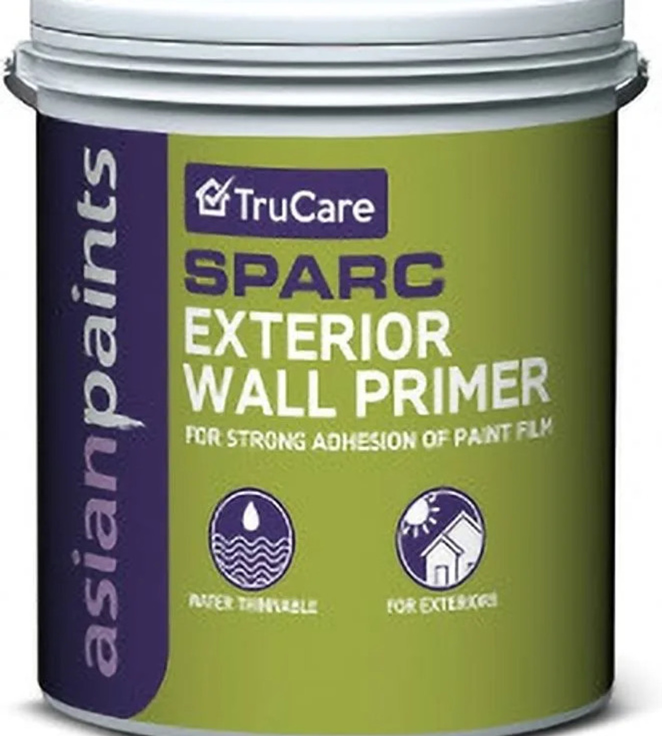 Image of Prishyam Exterior & Interior Wall Primerwith High Coverage with Long-Lasting Protection White Emulsion Wall Paint (10 L)