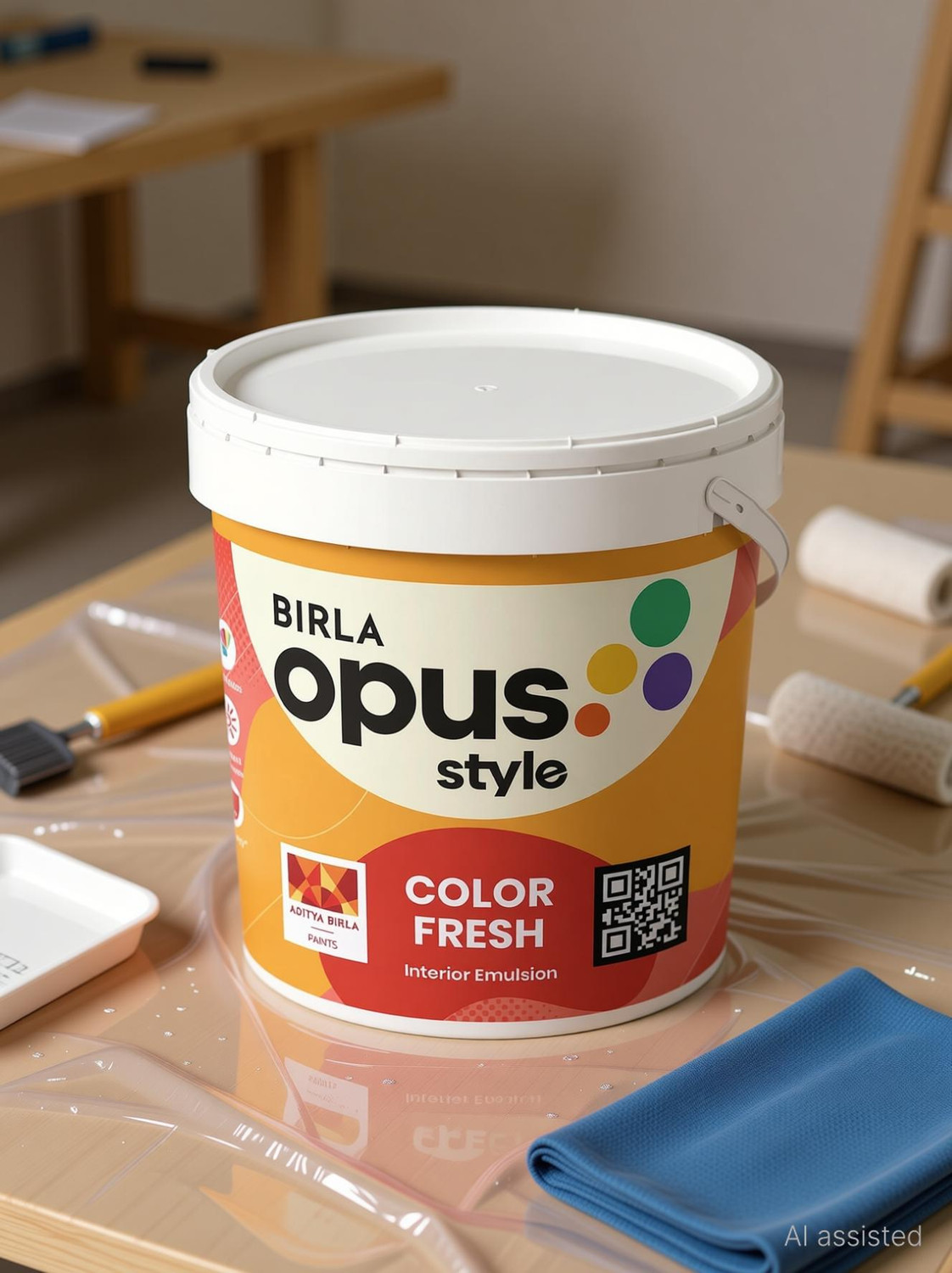 Image of Nippon Paint Quick Coat BRICK DYE Emulsion Wall Paint (10 kg)