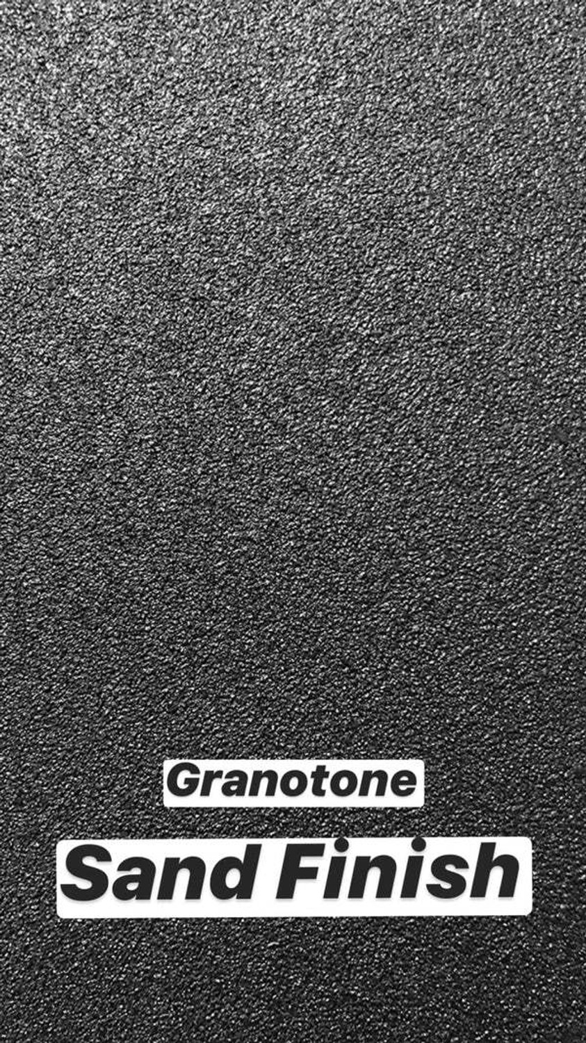 Image of Granotone Sand Finish Speaker Paint BLACK Functional Wall Paint (0.8 kg)