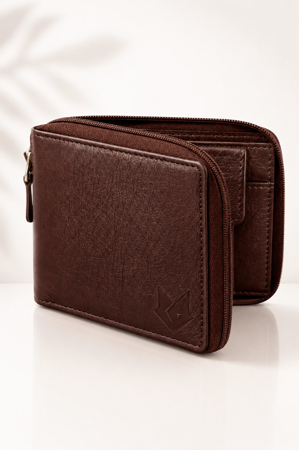 Foxlayer Brown Artificial Leather Wallet - Image 1
