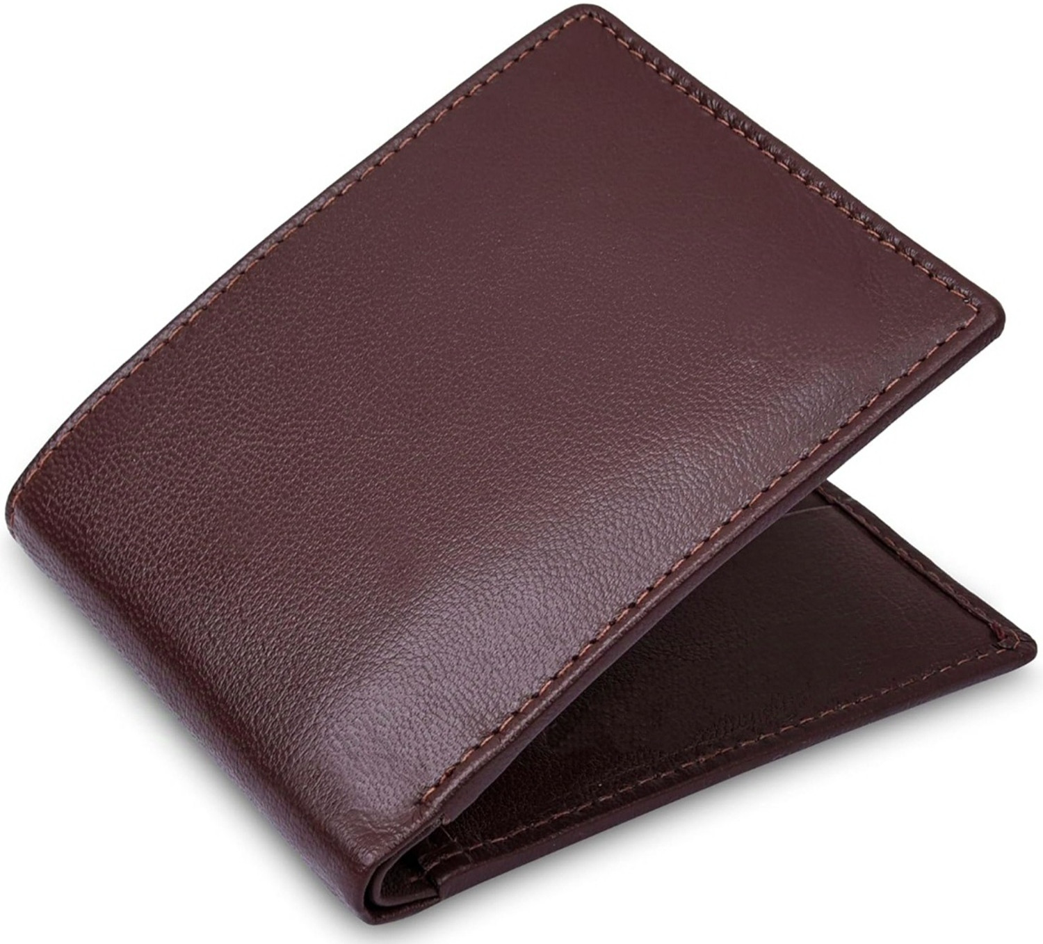 Image of Police Men Black Genuine Leather Card Holder (6 Card Slots)