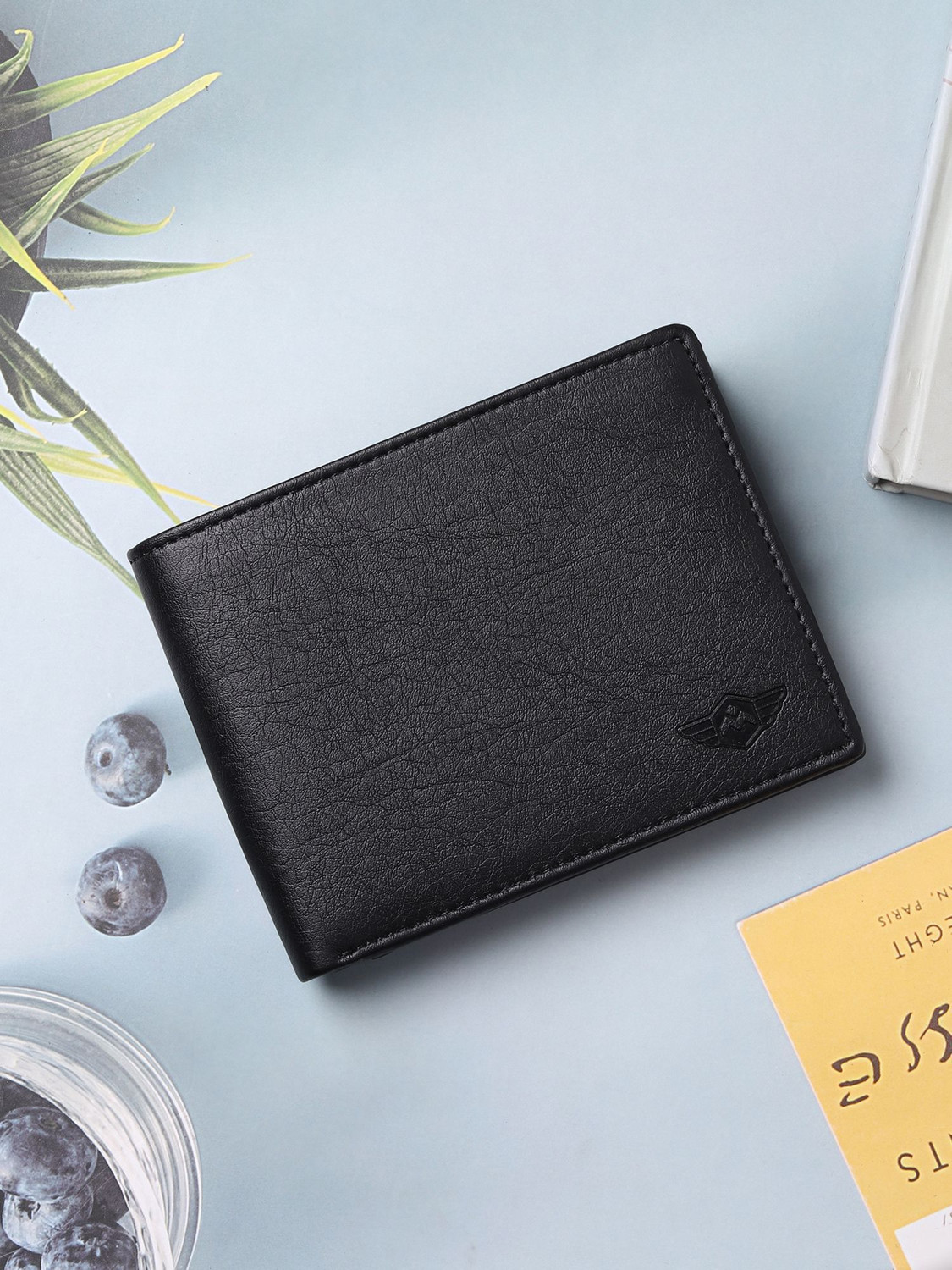 METRONAUT Black Artificial Leather Wallet - Image 6