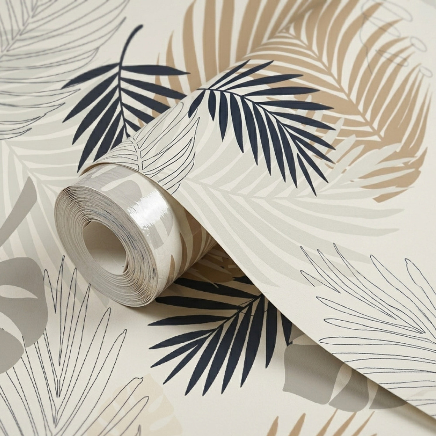 Image of FOKRIM 500 cm x 45 cm Waterproof Decorative Vinyl Wallpaper (Multicolor)