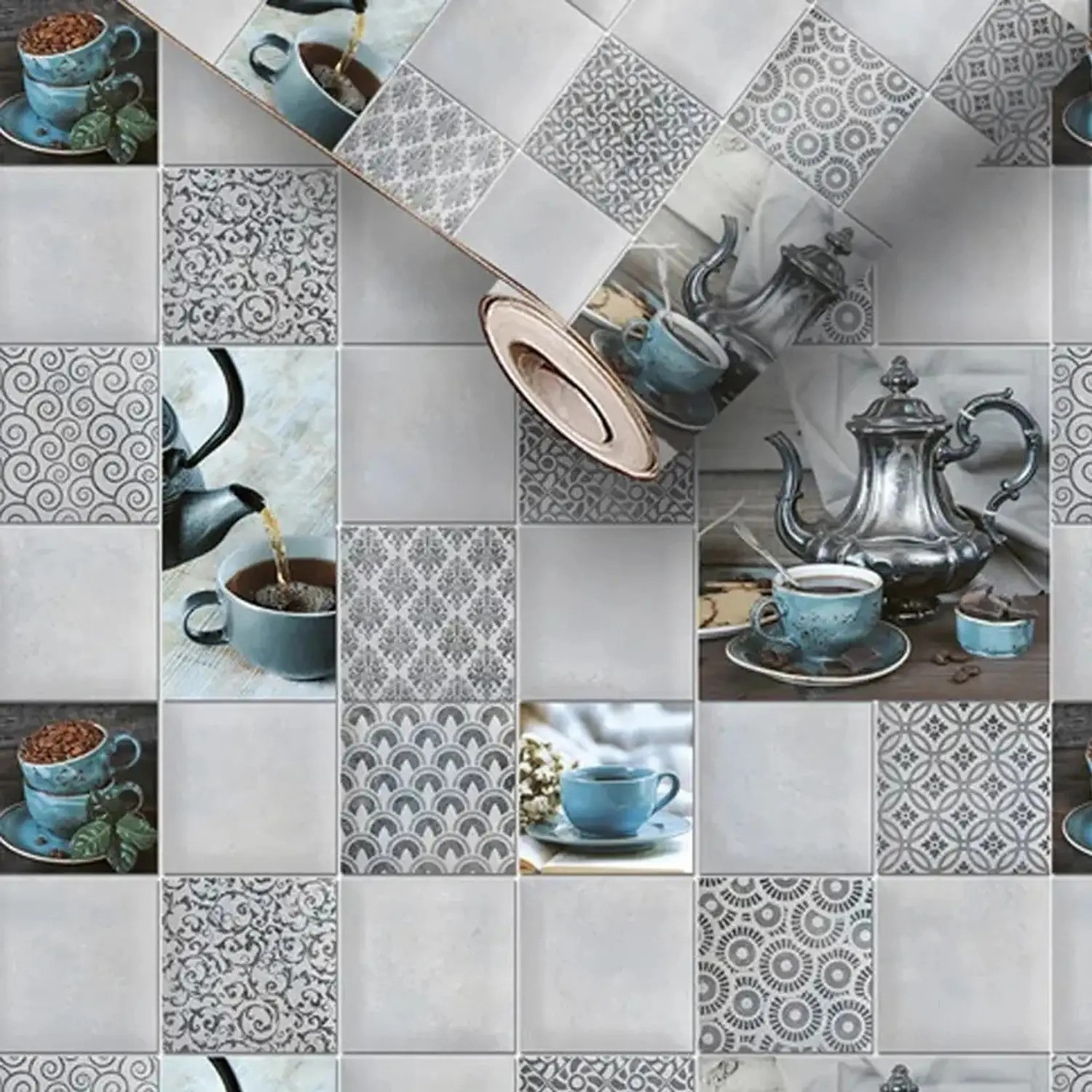 ADM 160 cm x 40 cm Waterproof Vinyl Wallpaper - Image 4