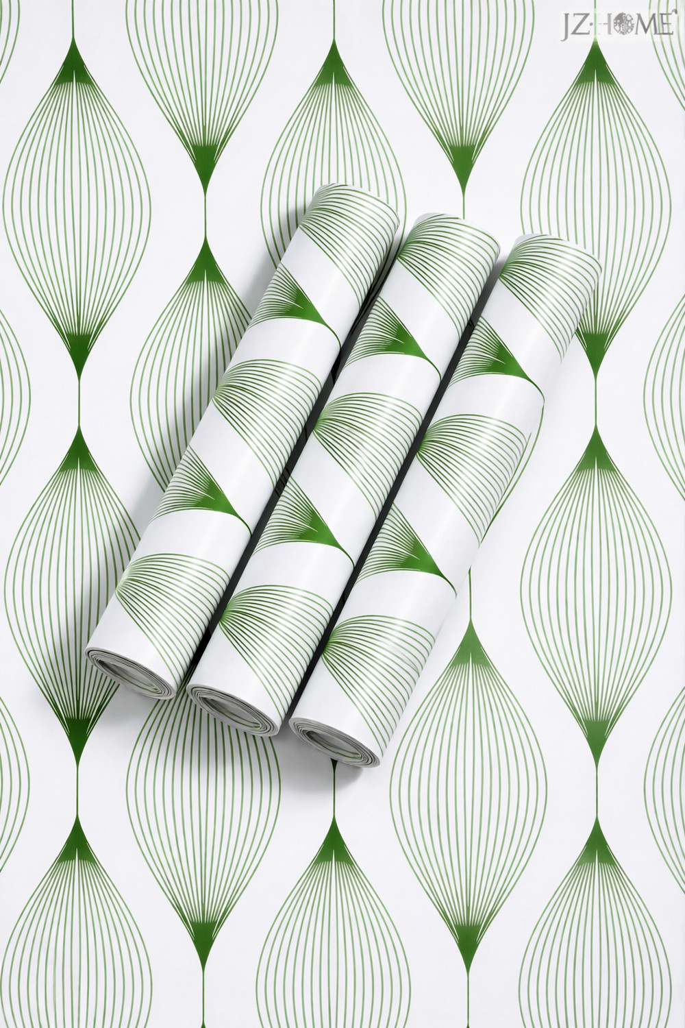 Image of Floppy 300 cm x 45 cm Classics Paper Wallpaper (Blue, White)